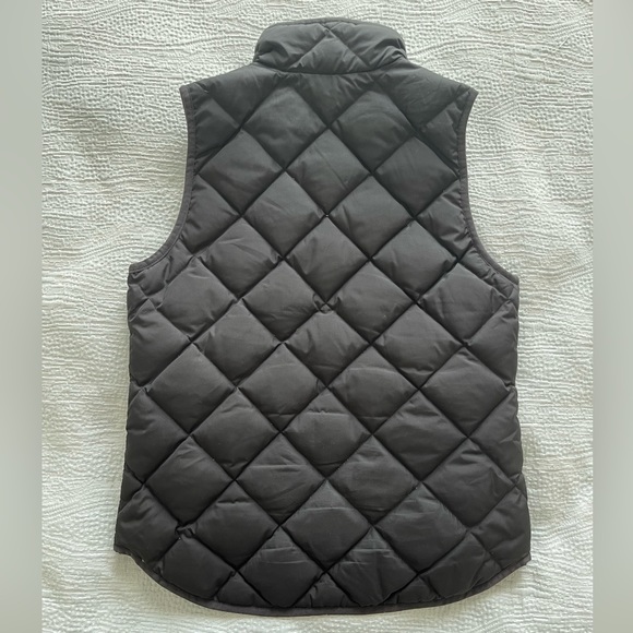 Black Quilted J. Crew Vest - Picture 3 of 6